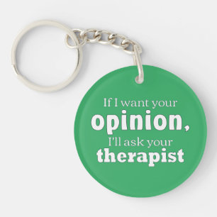 Llavero Opinión preguntar al terapeuta wf