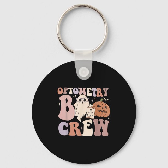 Llavero Optometry Crew Optometry Boo Crew Halloween Optici (Anverso)