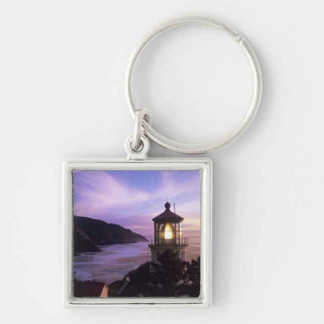 Llavero OR, Costa de Oregón, Faro Heceta Head, en (Frente)