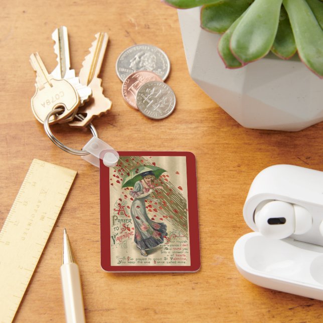 Llavero Oración a San Valentín, la vieja dama victoriana (Escritorio )