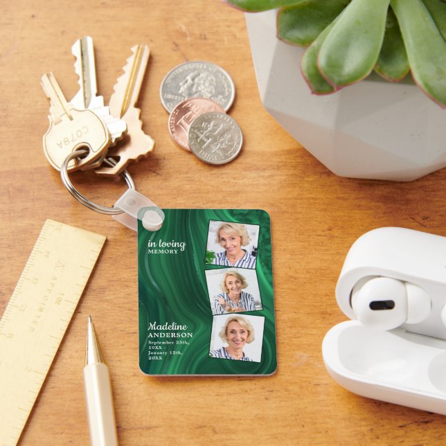 Llavero Oración conmemorativa de regalo funerario de Emera (Escritorio )