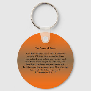 Llavero Oración de Jabez Keychain