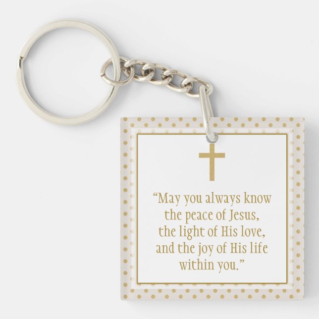 Llavero Oración de la Comunión (Frente)