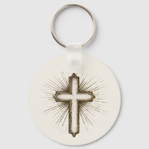 Llavero Oración de Protección de la Fe de la Cruz Cristian