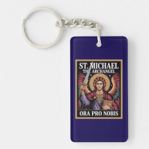 Llavero Oración de Protección del Arcángel San Miguel 