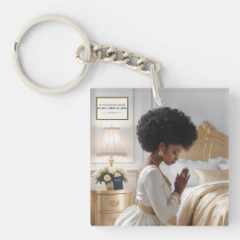 Llavero Oración Madre acrílica