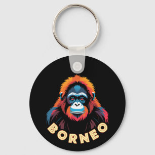 Llavero Orangután de Borneo