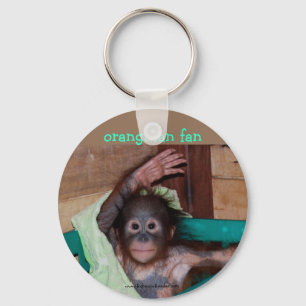 Llavero Orangután en el santuario
