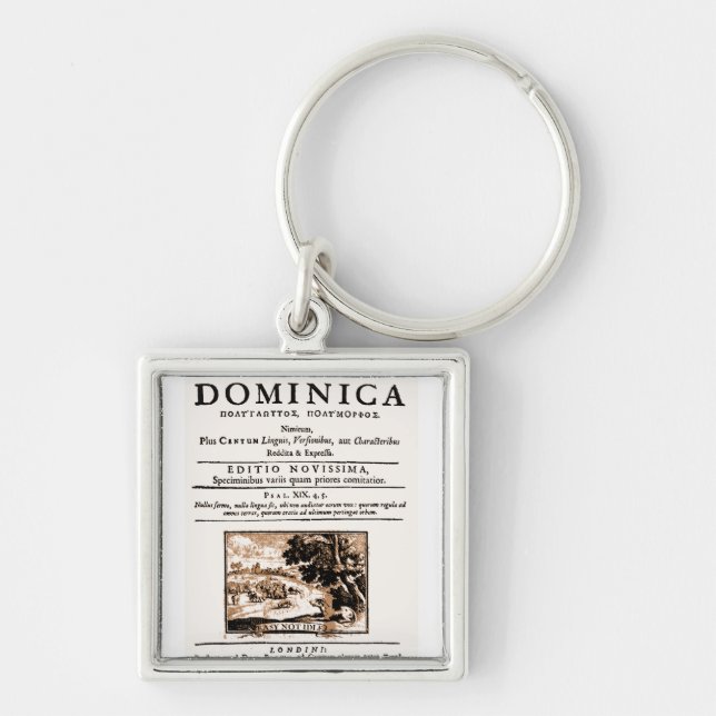 Llavero Oratio Dominica (Frente)
