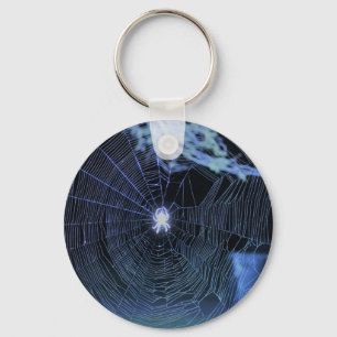Llavero Orb Weaver por la noche