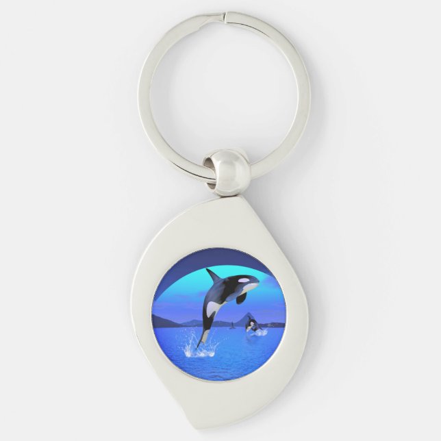 Llavero Orca 1 (Anverso)