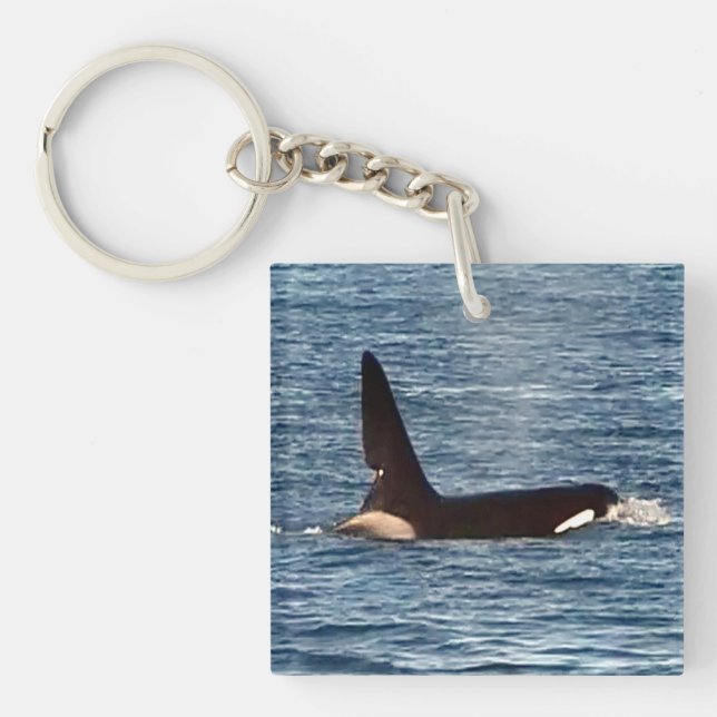 Llavero Orca "John Coe" Ballena Asesina de la Costa Oeste (Frente)