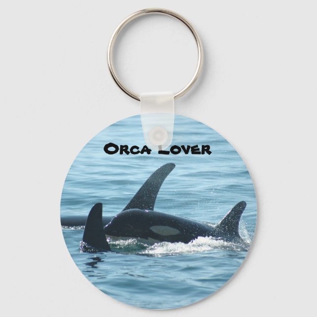 Llavero Orca Lover Keychain (Anverso)