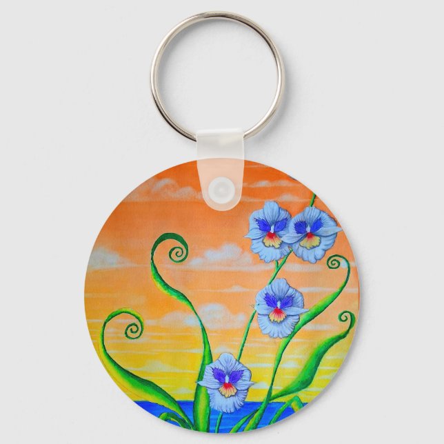 Llavero Orchid Sunset (Anverso)