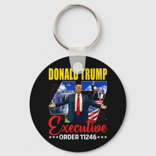 Llavero Orden ejecutiva 11246 47º presidente Trump 2025