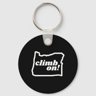 Llavero ¡Oregon Climb On! Escalada en Roca Bouldering Esca
