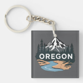 Llavero Oregón Estados Unidos de América