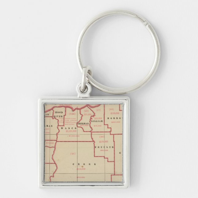 Llavero Oregon mfg, industrias mecánicas (Frente)