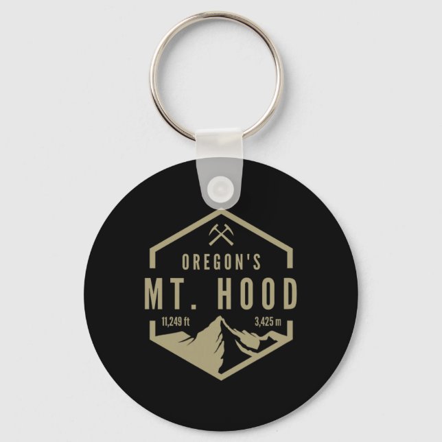 Llavero Oregon Mountain Mt. Hood  (Anverso)