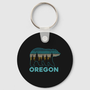 Llavero Oregón Usa Oso Grizzly Recuerdo