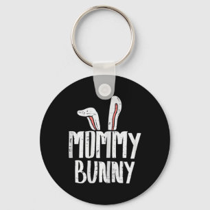 Llavero Oreja de conejito de mamá Pascua familia coinciden