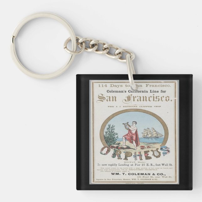 Llavero Orfeo Clipper Navegando (Frente)