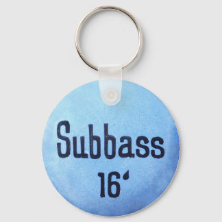 Llavero Orgel Schüssel Anhänger