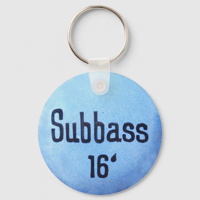 Llavero Orgel Schüssel Anhänger (Anverso)