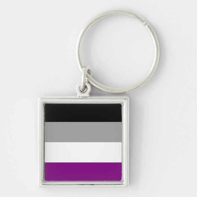 Llavero Orgullo asexual (Frente)