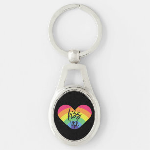 Llavero Orgullo - béstame. El amor es justo.