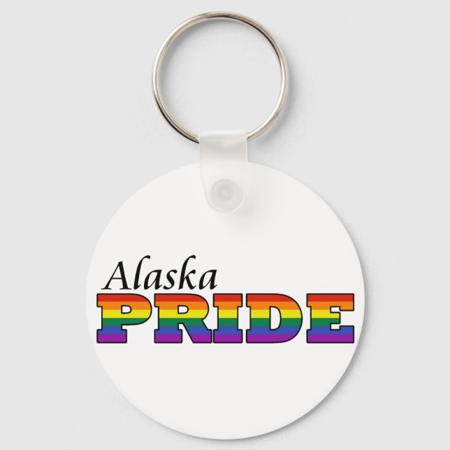 Llavero Orgullo de Alaska (Anverso)