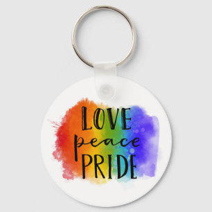 Llavero Orgullo de amor por la paz