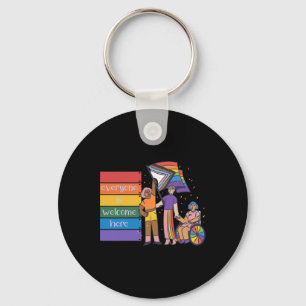 Llavero Orgullo de discapacitados Todos son bienvenidos aq
