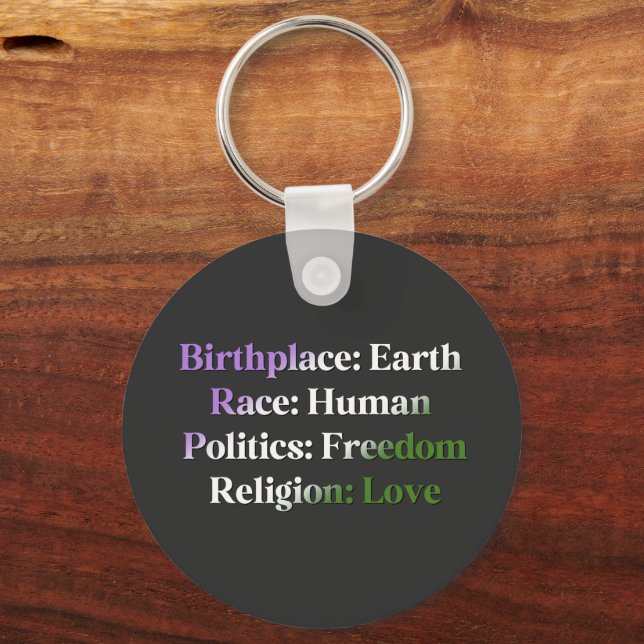 Llavero Orgullo de género - (Anverso)