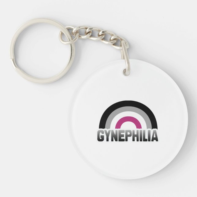 Llavero Orgullo de Ginefilia (Frente)