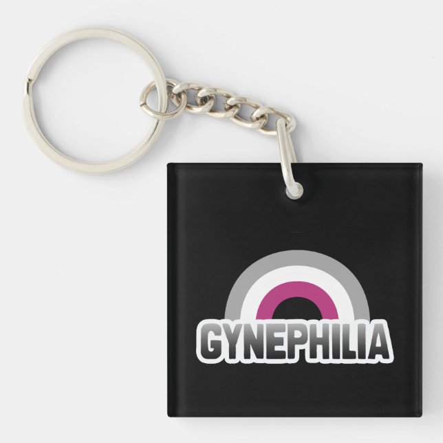 Llavero Orgullo de Ginefilia (Frente)