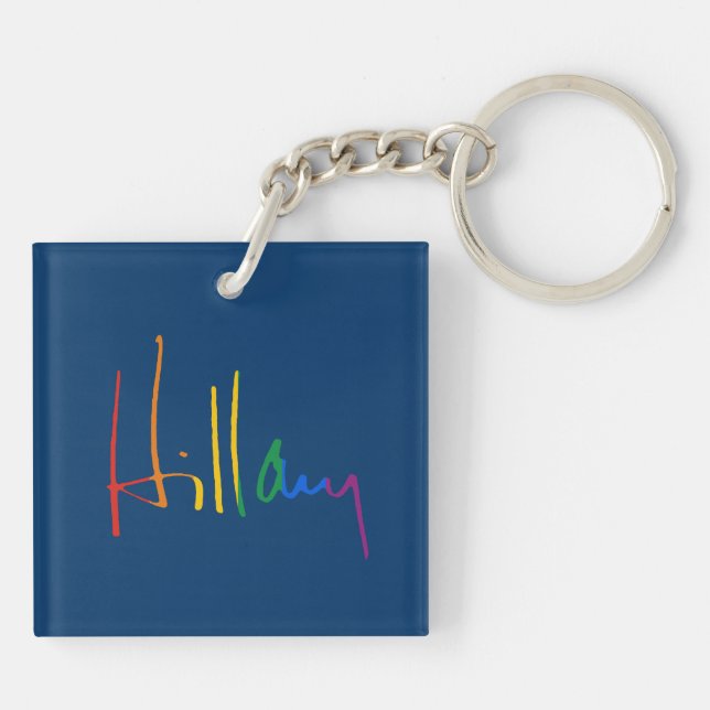 LLAVERO ORGULLO DE HILLARRY CLINTON (Atrás)