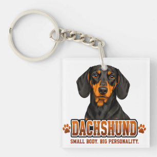 Llavero 🐾 Orgullo de la familia del dueño de Dachshund 🐾