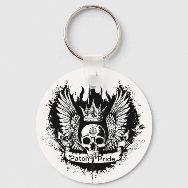 Llavero Orgullo de parche (Anverso)