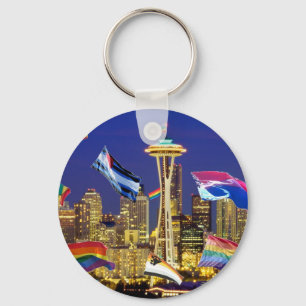 Llavero Orgullo de Seattle