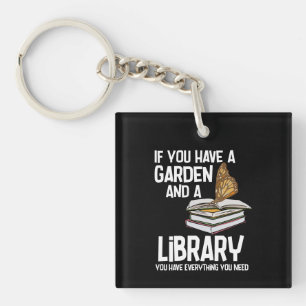 Llavero Orgullo del Club de Bibliotecarios Friki y Jardine