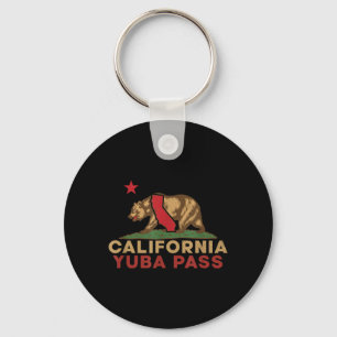 Llavero Orgullo del estado oso vintage Yuba P California r