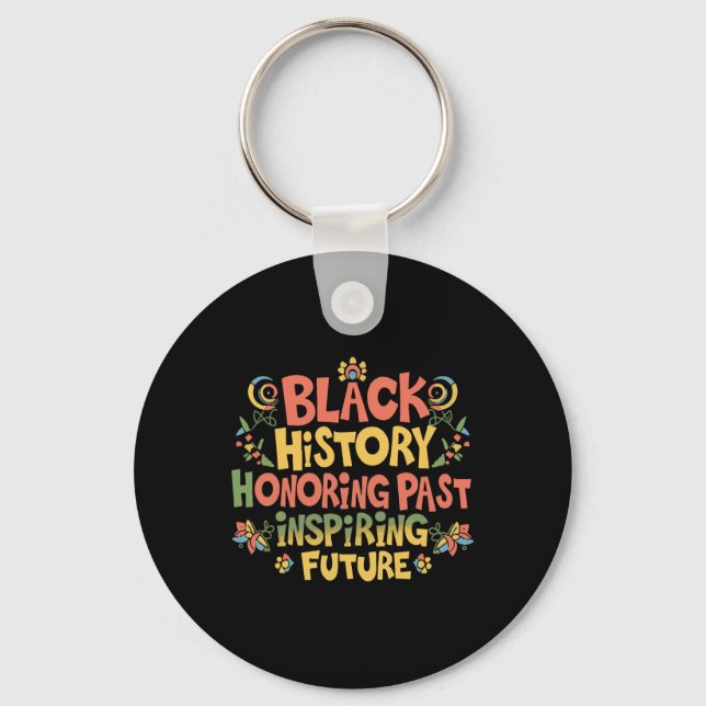 Llavero Orgullo del mes de la historia negra (Anverso)
