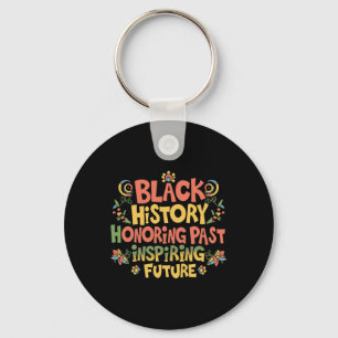Llavero Orgullo del Mes de la Historia Negra 