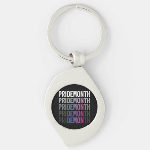 Llavero Orgullo Demonio Bisexual Mes del Orgullo Bi LGBTQ