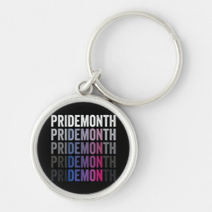 Llavero Orgullo Demonio Bisexual Mes del Orgullo Bi LGBTQ 