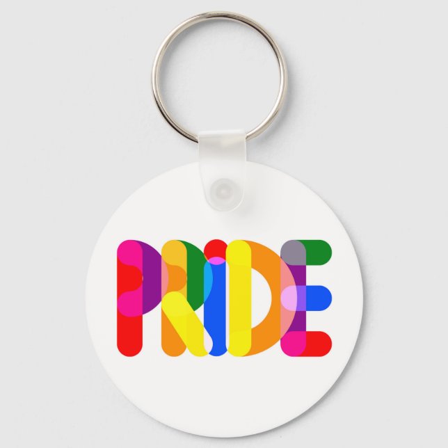 Llavero Orgullo en el diseño (Anverso)