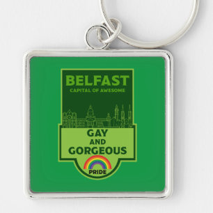 Llavero Orgullo Gay Belfast - Brighton Ireland LGBT -