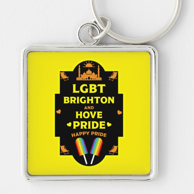 Llavero Orgullo Gay Brighton (Frente)