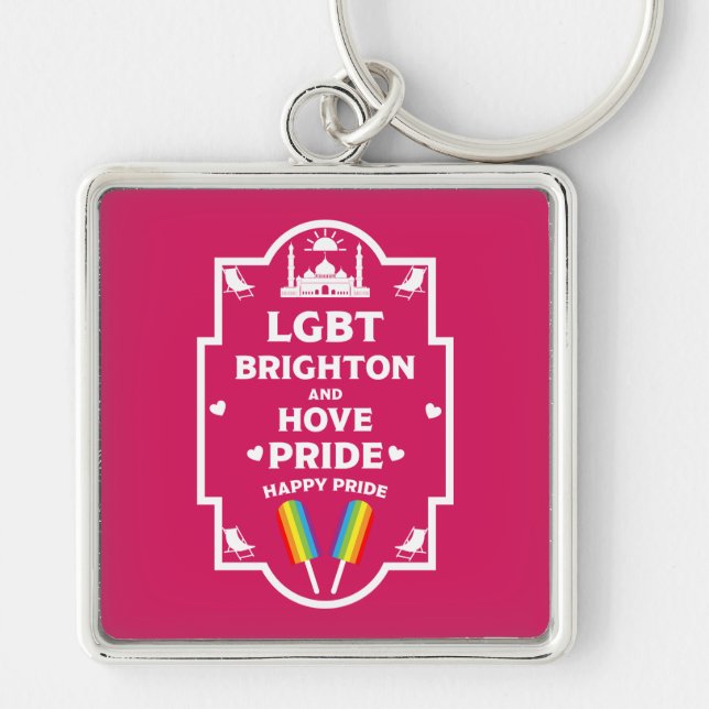 Llavero Orgullo Gay Brighton (Frente)